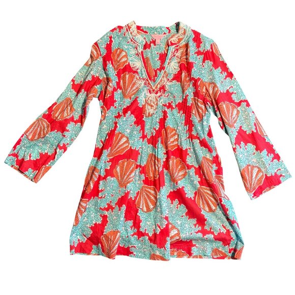 Lilly Pulitzer | Tops | Sarasota Tunic Top In Into The Deep